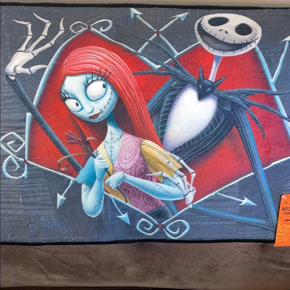 Disney Nightmare Before Christmas Door Mat